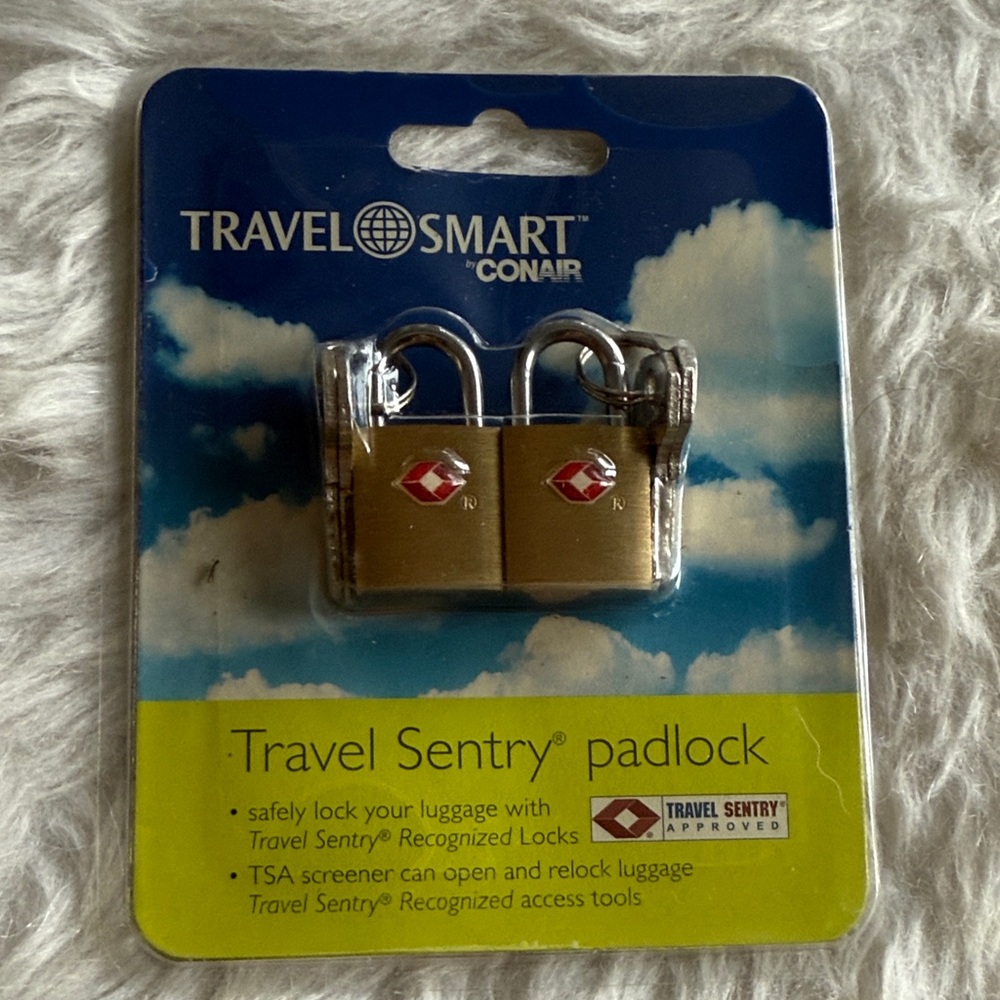 Travel Smart Conair Travel Sentry Padlock
